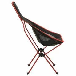 VidaXL Chaise de camping pliable PVC et aluminium Noir 9 VidaXL Chaise de camping pliable PVC et aluminium Noir -Loisirs de plein air Soldes Magasin image 4 310542