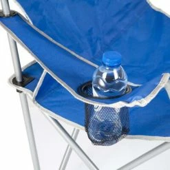 Bo-Camp Chaise pliable de camping Acier Bleu 1267188 -Loisirs de plein air Soldes Magasin image 4 409131