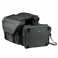 Willex Sacoche de vélo avec haut amovible XL 1200 65L Anthracite 13413 -Loisirs de plein air Soldes Magasin image 4 421032