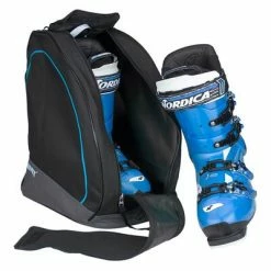 Summit Sac à chaussures de ski Noir et bleu cobalt -Loisirs de plein air Soldes Magasin image 4 425749