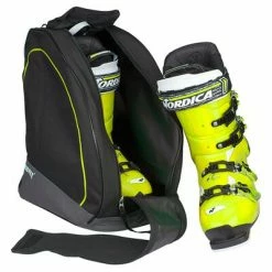 Summit Sac à chaussures de ski Noir et jaune fluorescent -Loisirs de plein air Soldes Magasin image 4 425750