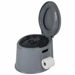Bo-Camp Toilette portable 7 L Gris -Loisirs de plein air Soldes Magasin image 4 428679