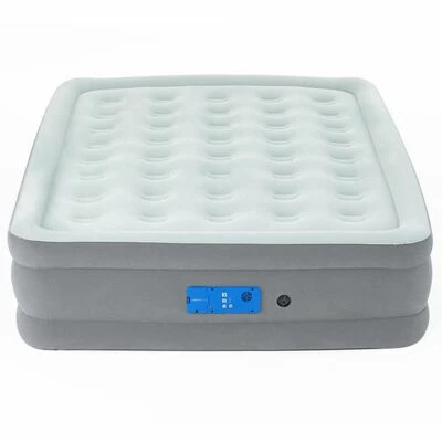 Bestway Lit pneumatique AlwayzAire 2 places 203x152x46 cm Gris 4 Bestway Lit pneumatique AlwayzAire 2 places 203x152x46 cm Gris – Image 4