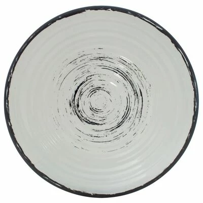 Eurotrail Ensemble de vaisselle Isla 16 pcs Mélamine Noir et naturel 4 Eurotrail Ensemble de vaisselle Isla 16 pcs Mélamine Noir et naturel – Image 4