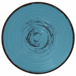 Eurotrail Ensemble de vaisselle Bahia 16 pcs Mélamine Noir et bleu -Loisirs de plein air Soldes Magasin image 4 435736