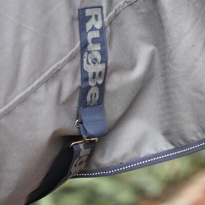 Covalliero Couverture d'extérieur pour chevaux RugBe Zero 105 cm Gris 4 Covalliero Couverture d'extérieur pour chevaux RugBe Zero 105 cm Gris – Image 4