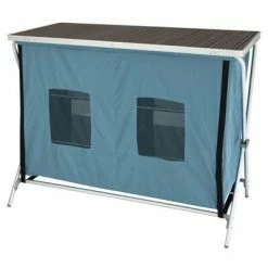 Eurotrail Armoire de camping Brocas 110x52x90 cm Bleu -Loisirs de plein air Soldes Magasin image 4 441374