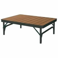 Eurotrail Table de camping Charelle Bambou 75x55 cm -Loisirs de plein air Soldes Magasin image 4 441390