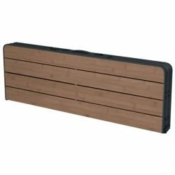 Eurotrail Table de camping Balazuc Bambou 90x60 cm -Loisirs de plein air Soldes Magasin image 4 441391