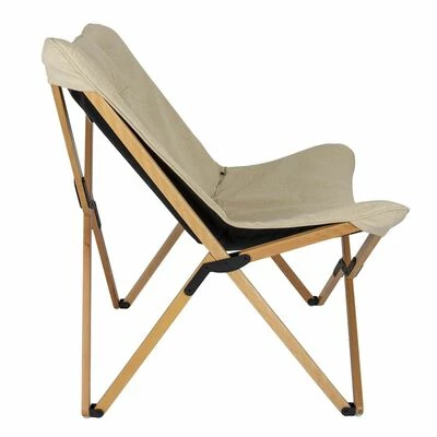Bo-Camp Chaise de détente Wembley L Beige 4 Bo-Camp Chaise de détente Wembley L Beige – Image 4