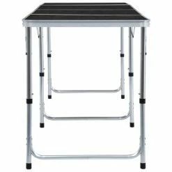 VidaXL Table pliable de camping Gris Aluminium 240x60 cm 9 VidaXL Table pliable de camping Gris Aluminium 240x60 cm -Loisirs de plein air Soldes Magasin image 4 48177