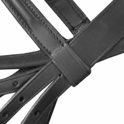 Bride Flash en cuir avec rênes et embout poney Noir -Loisirs de plein air Soldes Magasin image 4 90895