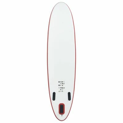 VidaXL Ensemble de planches SUP gonflables Rouge et blanc 4 VidaXL Ensemble de planches SUP gonflables Rouge et blanc – Image 4