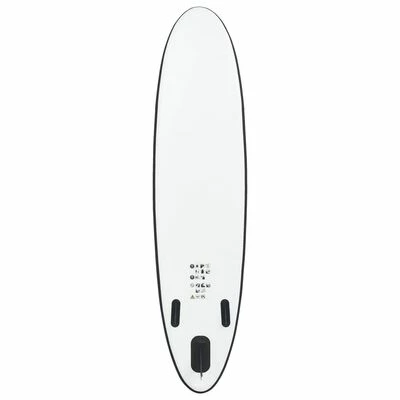 VidaXL Ensemble de planches SUP gonflables Noir et blanc 4 VidaXL Ensemble de planches SUP gonflables Noir et blanc – Image 4