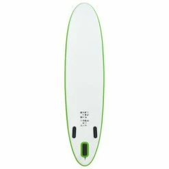 VidaXL Ensemble de planches SUP gonflables Vert et blanc 9 VidaXL Ensemble de planches SUP gonflables Vert et blanc -Loisirs de plein air Soldes Magasin image 4 92732