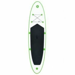 VidaXL Ensemble de planches SUP gonflables Vert et blanc -Loisirs de plein air Soldes Magasin image 4 92734