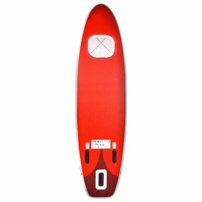 VidaXL Ensemble de planche SUP gonflable Rouge 330x76x10 cm 4 VidaXL Ensemble de planche SUP gonflable Rouge 330x76x10 cm – Image 4