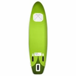 VidaXL Ensemble de planche SUP gonflable Vert 360x81x10 cm -Loisirs de plein air Soldes Magasin image 4 93391