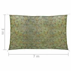 VidaXL Filet de camouflage avec sac de rangement 3x7 m Vert -Loisirs de plein air Soldes Magasin image 5 135889