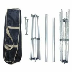 Bo-Camp Support de séchage avec base Aluminium Gris 15 m 6415182 -Loisirs de plein air Soldes Magasin image 5 409183