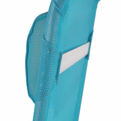 Bo-Camp Chaise de plage Bleu 1204784 5 Bo-Camp Chaise de plage Bleu 1204784 – Image 5