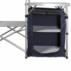 VidaXL Unité de cuisine de camping pliable avec pare-vent Aluminium 9 VidaXL Unité de cuisine de camping pliable avec pare-vent Aluminium -Loisirs de plein air Soldes Magasin image 5 41330