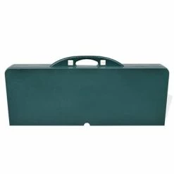 Table de pique-nique verte pliante à 4 sièges légère en aluminium -Loisirs de plein air Soldes Magasin image 5 41456