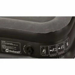 Outwell Matelas gonflable Excellent Single 200x80x30 cm Gris et noir -Loisirs de plein air Soldes Magasin image 5 428227