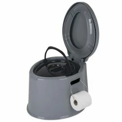 Bo-Camp Toilette portable 7 L Gris -Loisirs de plein air Soldes Magasin image 5 428679