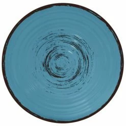 Eurotrail Ensemble de vaisselle Bahia 16 pcs Mélamine Noir et bleu -Loisirs de plein air Soldes Magasin image 5 435736