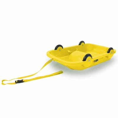 JAMARA Bobsleigh d'hiver et d'été 2 en 1 Jaune 5 JAMARA Bobsleigh d'hiver et d'été 2 en 1 Jaune – Image 5