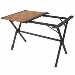 Eurotrail Table de camping Chambery Bambou M 110x70 cm -Loisirs de plein air Soldes Magasin image 5 441388