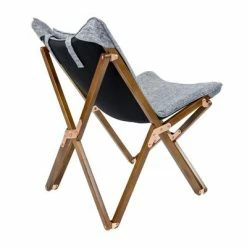 Bo-Camp Chaise de détente Bloomsbury S Gris -Loisirs de plein air Soldes Magasin image 5 441515