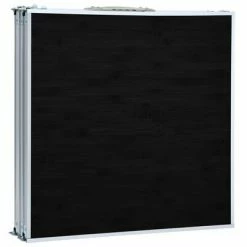 VidaXL Table pliable de camping Gris Aluminium 180x60 cm 10 VidaXL Table pliable de camping Gris Aluminium 180x60 cm -Loisirs de plein air Soldes Magasin image 5 48175