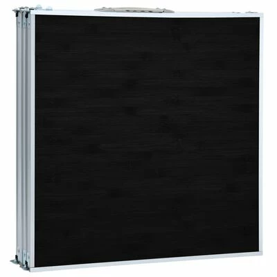 VidaXL Table pliable de camping Gris Aluminium 180x60 cm 5 VidaXL Table pliable de camping Gris Aluminium 180x60 cm – Image 5