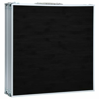 VidaXL Table pliable de camping Gris Aluminium 240x60 cm 5 VidaXL Table pliable de camping Gris Aluminium 240x60 cm – Image 5