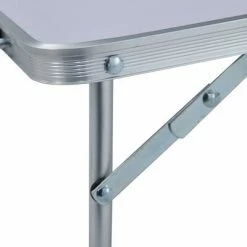 VidaXL Table pliable de camping Blanc Aluminium 60x40 cm -Loisirs de plein air Soldes Magasin image 5 48185