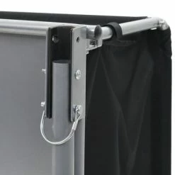 VidaXL Remorque de bicyclette Noir et jaune 65 kg -Loisirs de plein air Soldes Magasin image 5 91684