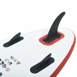 VidaXL Stand Up Paddle Planche à rame Rouge et blanc 10 VidaXL Stand Up Paddle Planche à rame Rouge et blanc -Loisirs de plein air Soldes Magasin image 5 92203