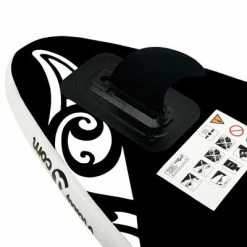 VidaXL Ensemble de planche SUP gonflable 305x76x15 cm Noir -Loisirs de plein air Soldes Magasin image 5 92746