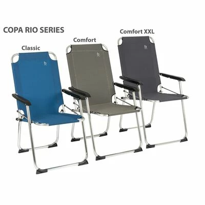 Bo-Camp Chaise de camping pliable Copa Rio Classic Sable 6 Bo-Camp Chaise de camping pliable Copa Rio Classic Sable – Image 6