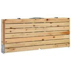 VidaXL Table pliable de camping avec 4 sièges Acier Aluminium -Loisirs de plein air Soldes Magasin image 6 47687