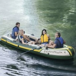 Intex Ensemble de canot pneumatique avec rames et pompe 68351NP -Loisirs de plein air Soldes Magasin image 6 90801