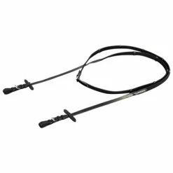 Bride Flash en cuir avec rênes et embout poney Noir -Loisirs de plein air Soldes Magasin image 6 90895